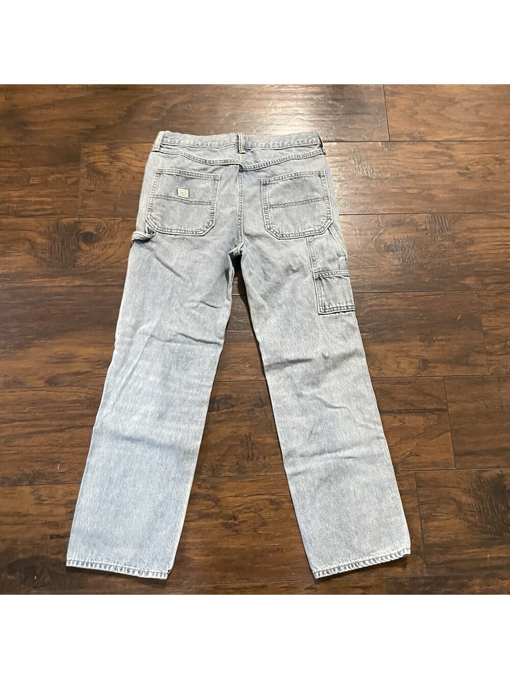 Y2K Vintage Old Navy Painters Carpenter Pants Jean's Kids Size 16 Denim Skater